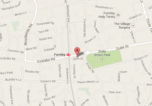 Find us - Formby